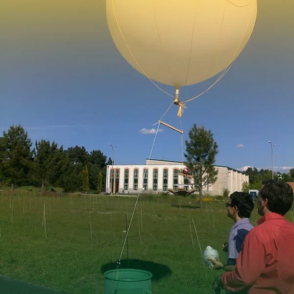 Globo Sonda para visionar el Eclipse Solar 2026 desde el Valle de Benasque
